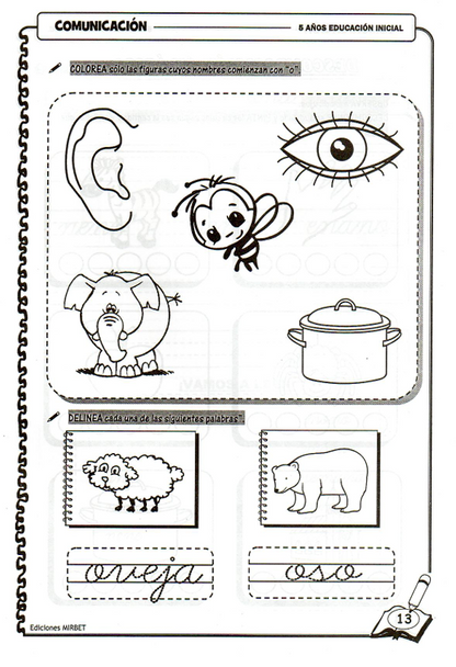 Comunicación, Niños De 5 Años - PDF