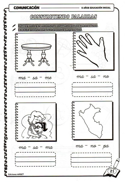 Comunicación, Niños De 5 Años - PDF