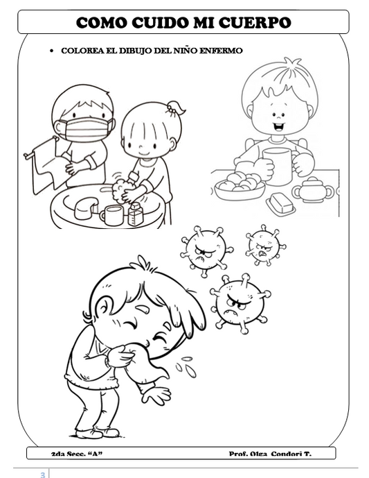 El Cuerpo Humano, 6 Años - PDF