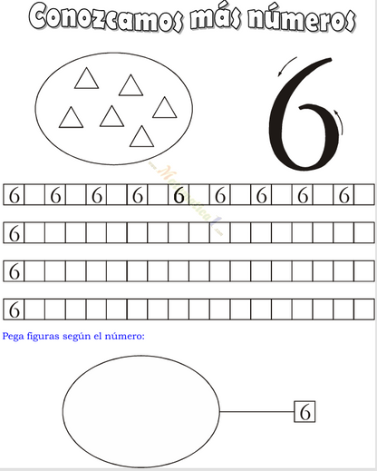 Matemáticas, 3 y 4 años - PDF