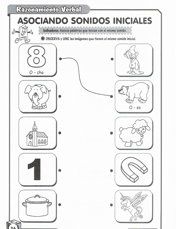 Razonamiento Verbal, 5 Años - PDF