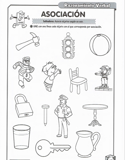 Razonamiento Verbal, 5 Años - PDF