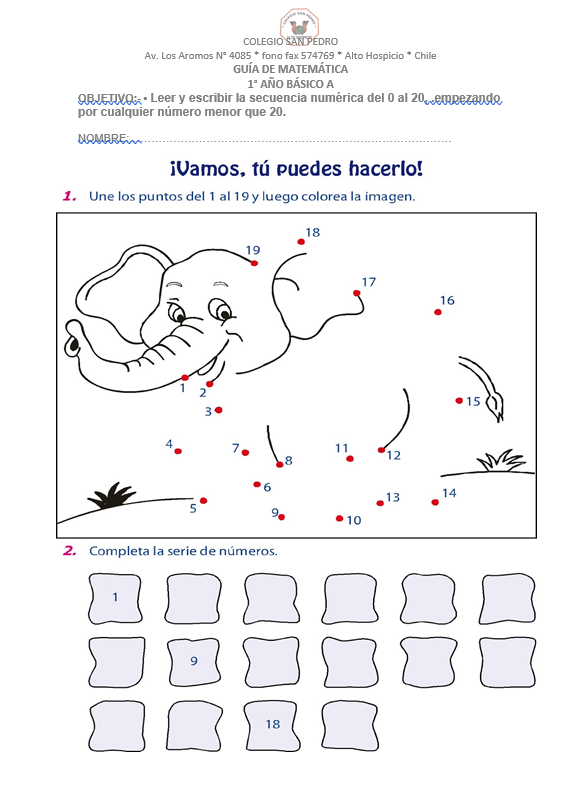 Del 1 al 20