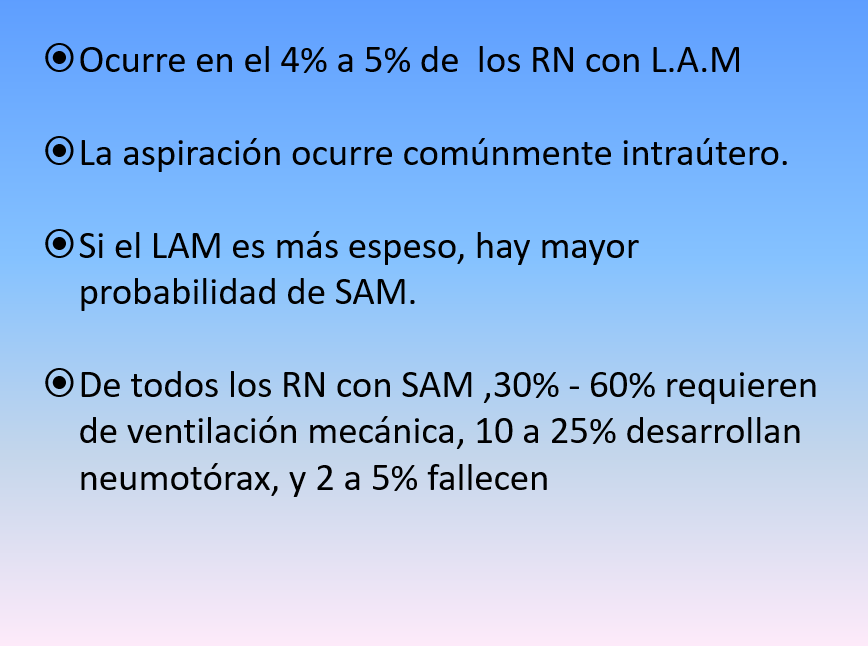 Síndrome De Aspiración Meconial - PPT