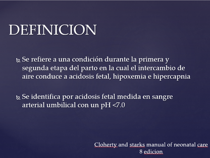 Asfixia Perinatal - PPT