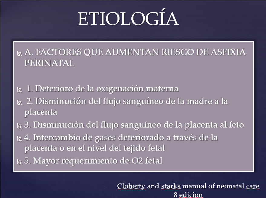 Asfixia Perinatal - PPT