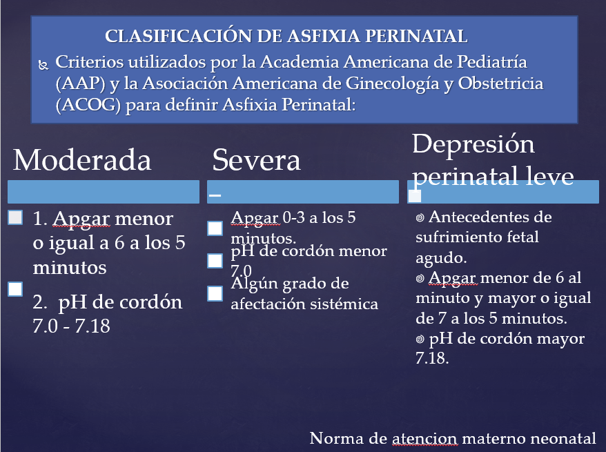 Asfixia Perinatal - PPT