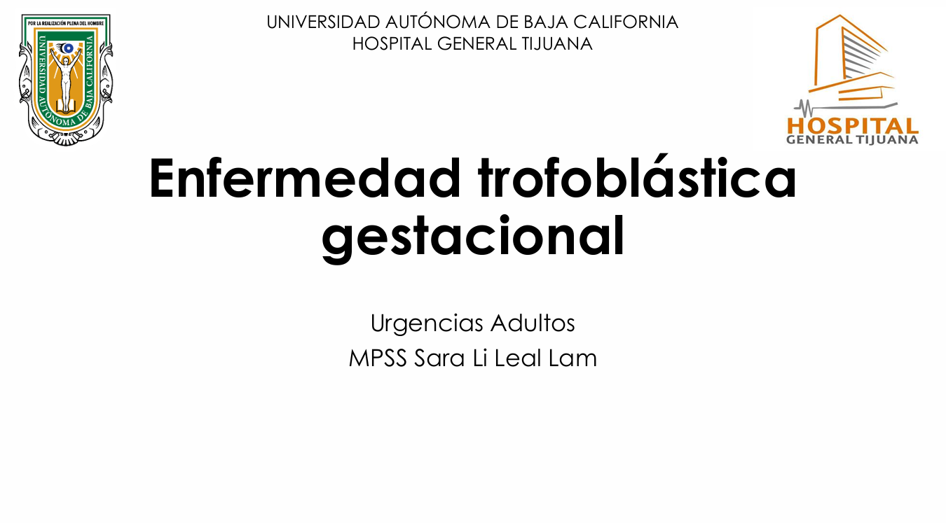 Enfermedad Trofoblástica Gestacional - PDF