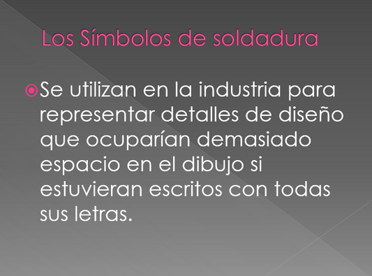 Símbolos De las Soldaduras - PPT