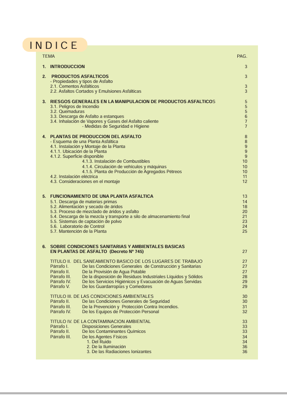 Prevención De Riesgos En Plantas Asfálticas - PDF
