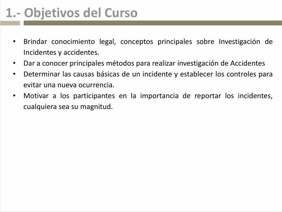Investigación De Accidentes e Incidentes - PDF