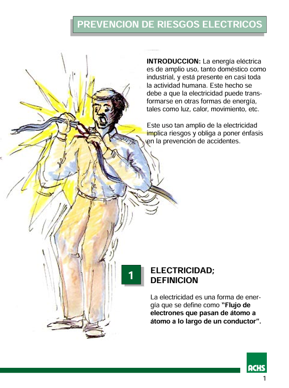 Prevención De Riesgos Eléctricos - PDF