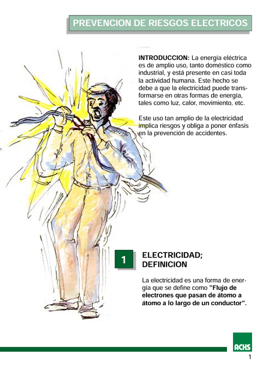 Prevención De Riesgos Eléctricos - PDF