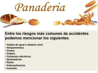 Prevención De Riesgos En Panaderías - PPT